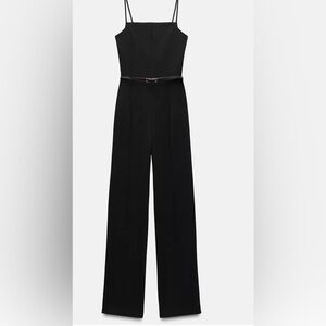 Zara Long Belted Jumpsuit ZW Collection | NWT